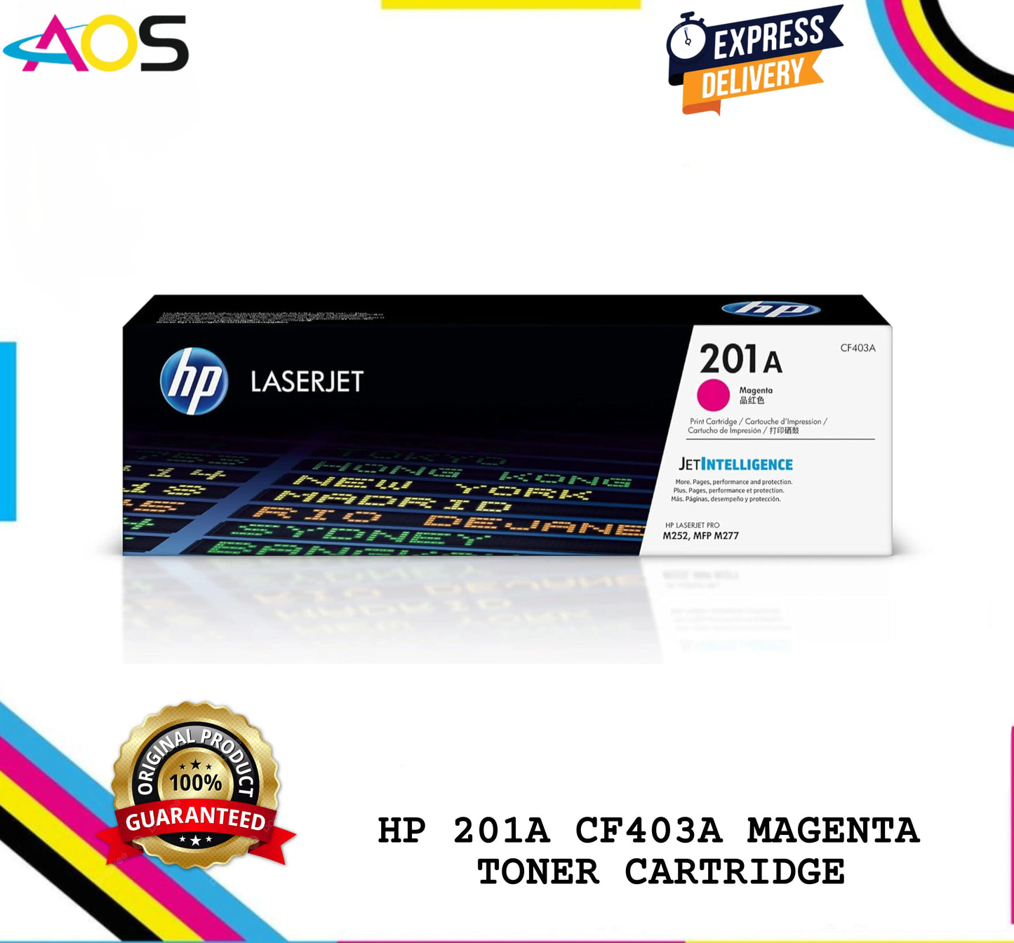 HP 201A Magenta Toner Cartridge