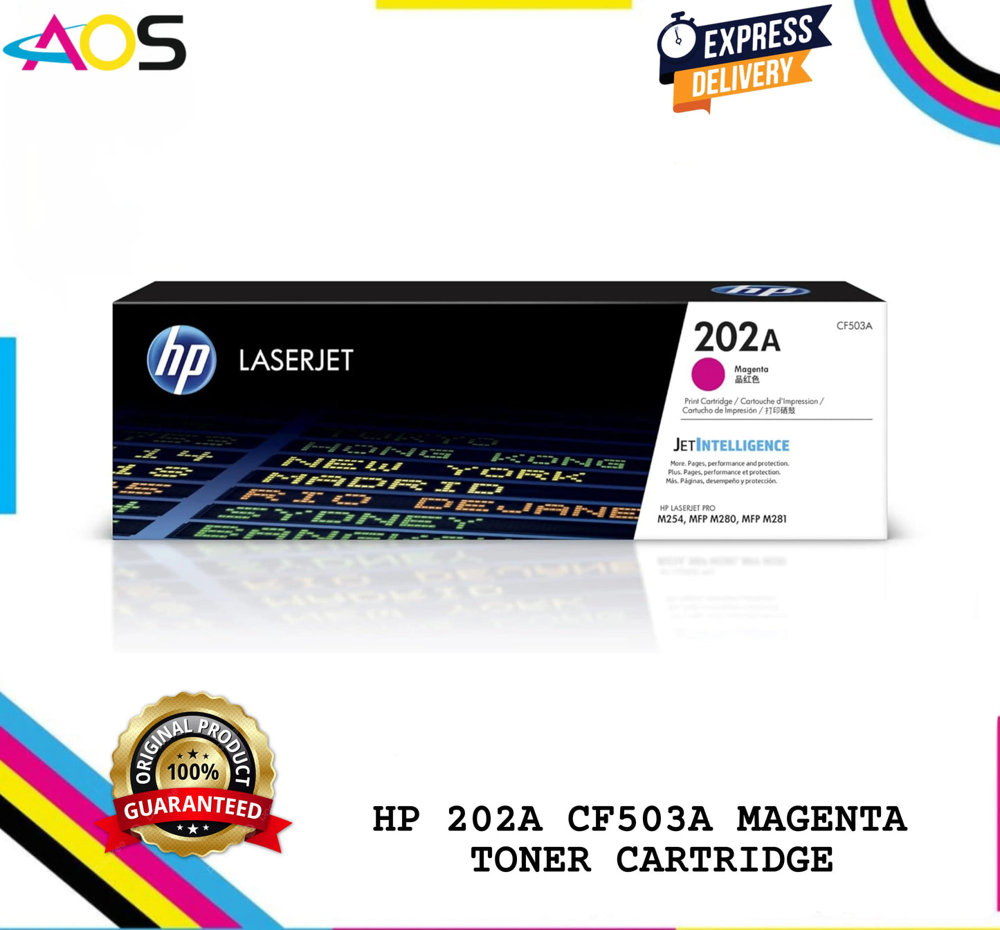 HP 202A Magenta TONER CARTRIDGE
