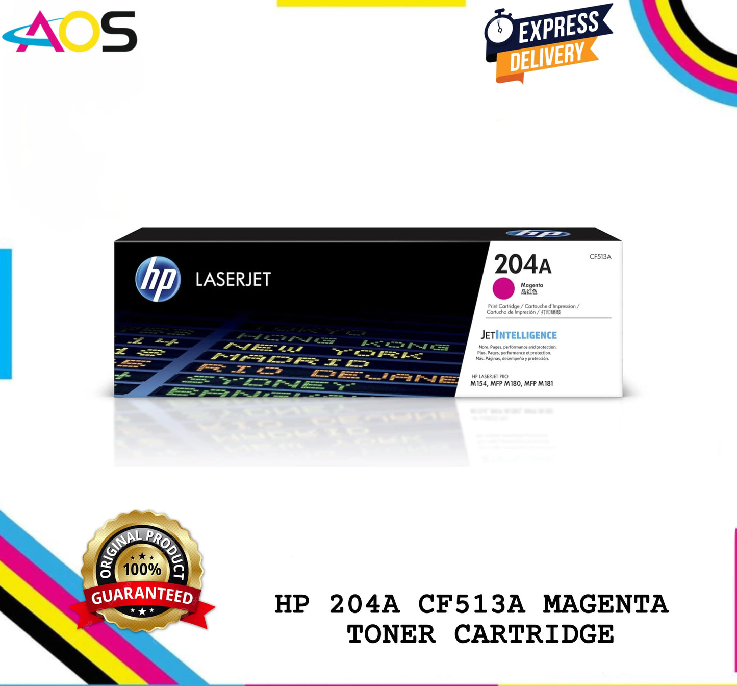 HP 204A Magenta toner cartridge