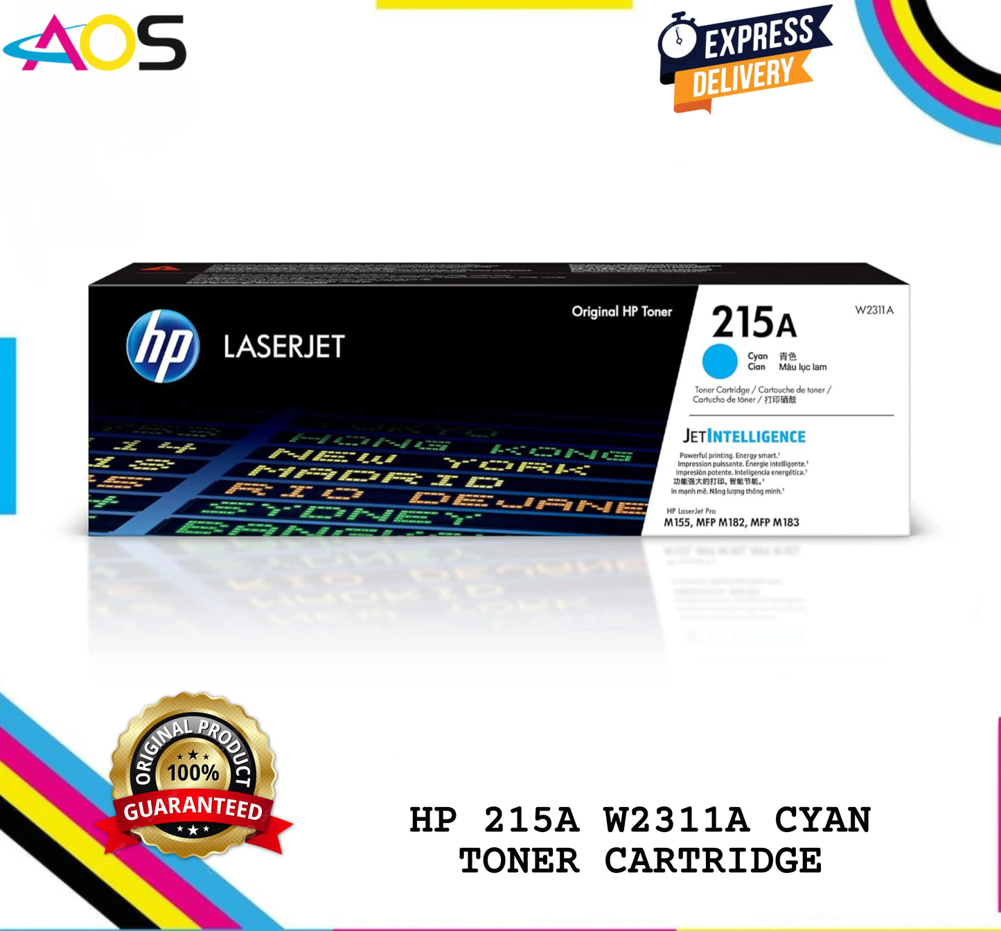HP 215A cyan toner cartridge