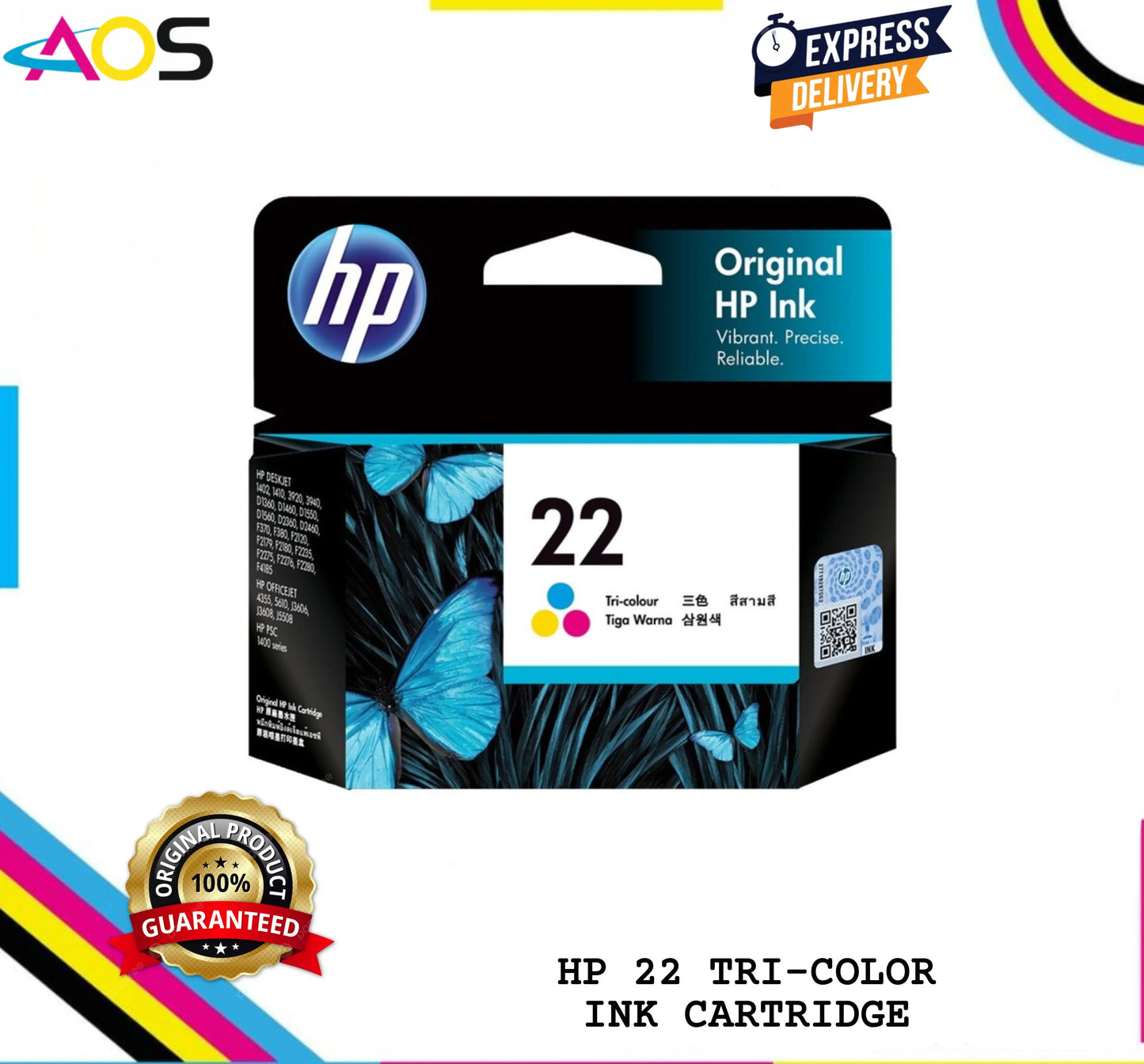 HP 22 Color Ink Cartridge
