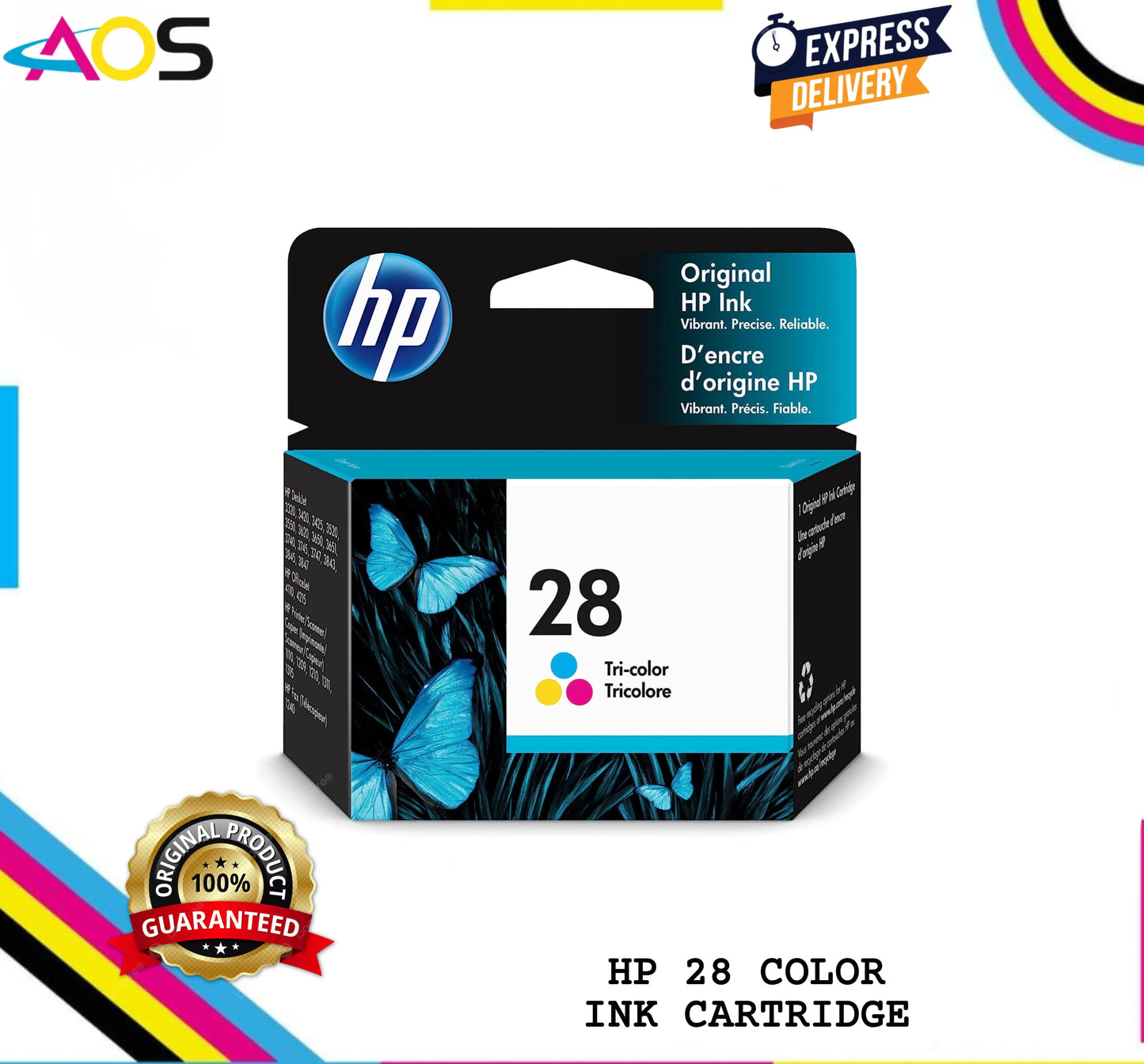 HP 28 Color Ink Cartridge