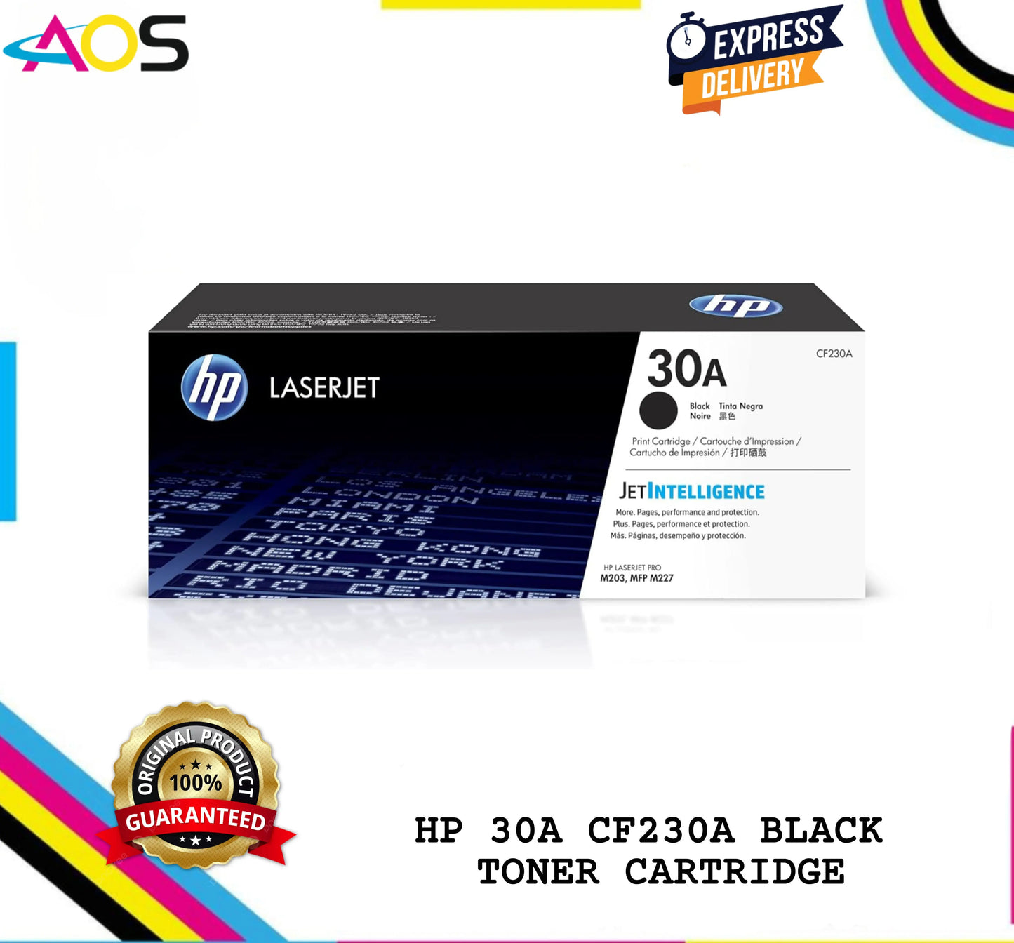 HP 30A BLACK TONER CARTRIDGE