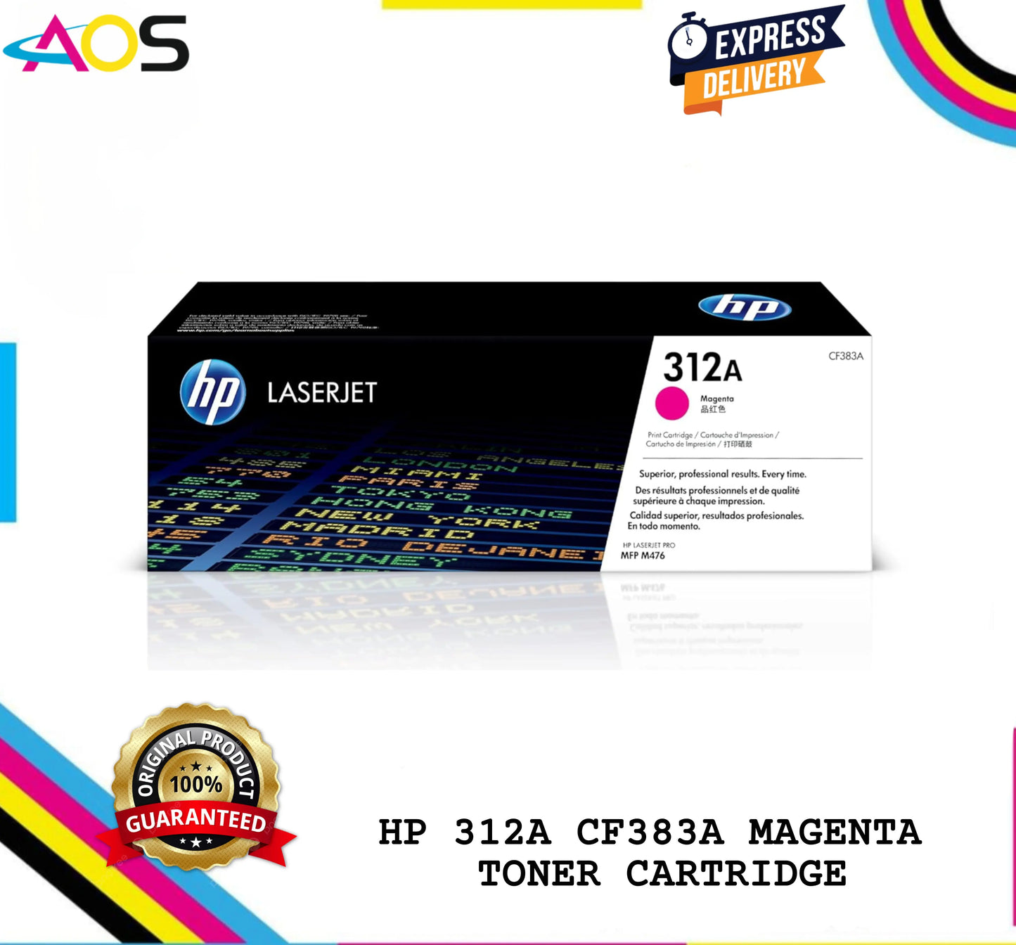 HP 312A Magenta Toner Cartridge