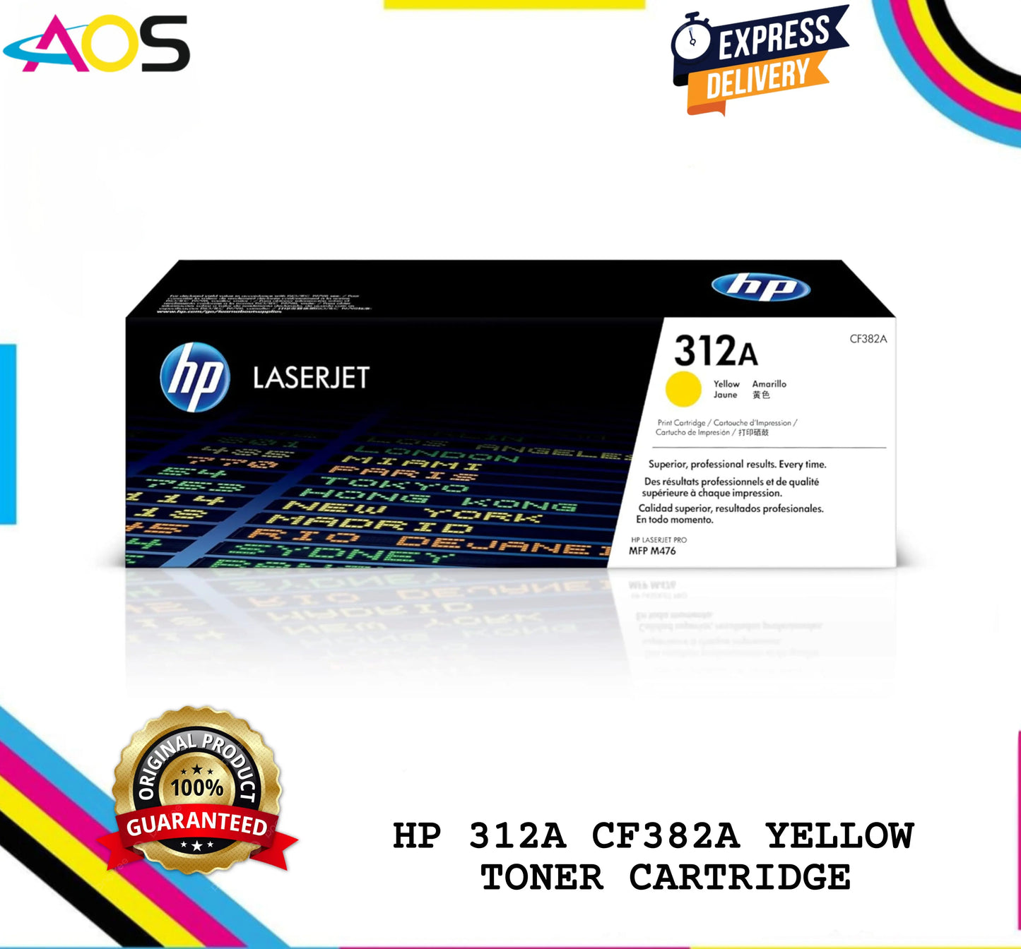 HP 312A Yellow Toner Cartridge