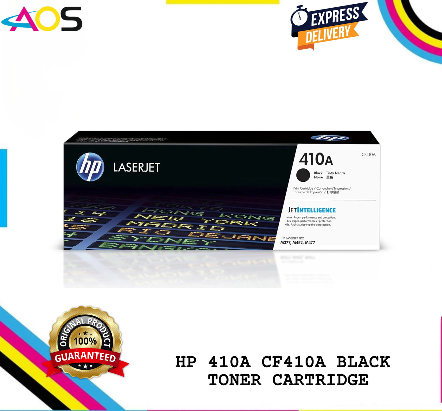 HP 410A Black Toner Cartridge