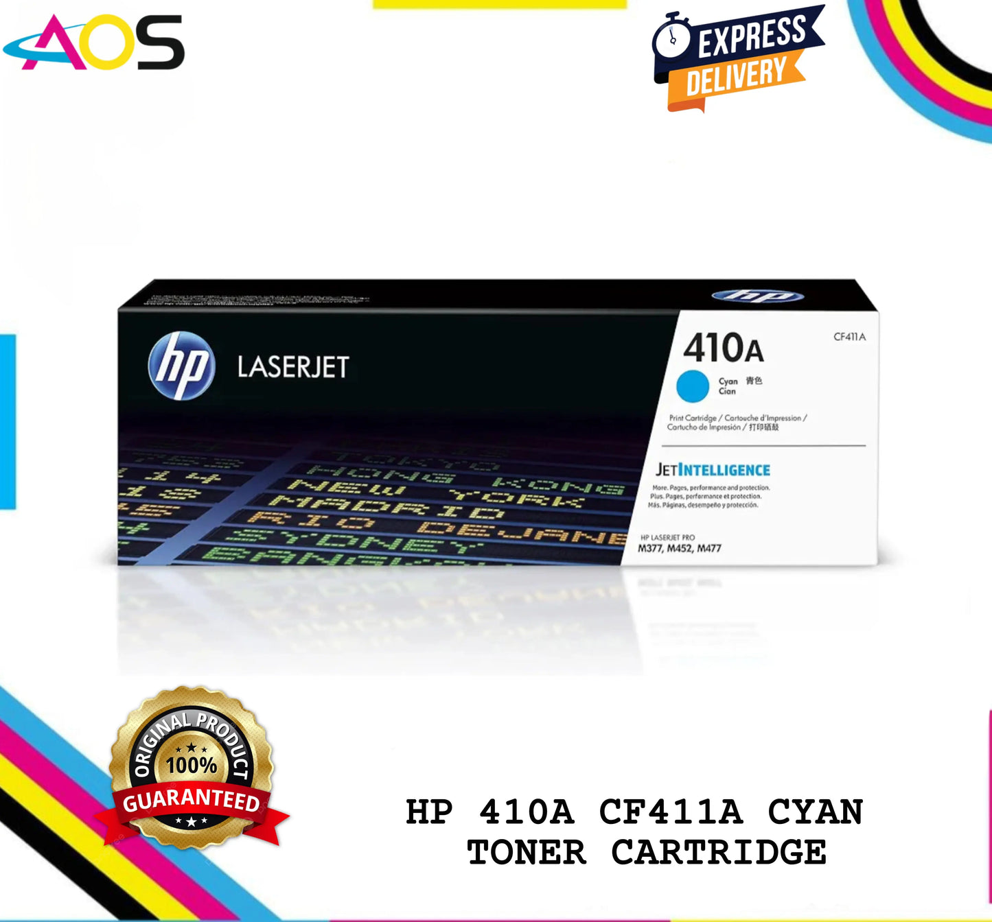 HP 410A Cyan Toner Cartridge