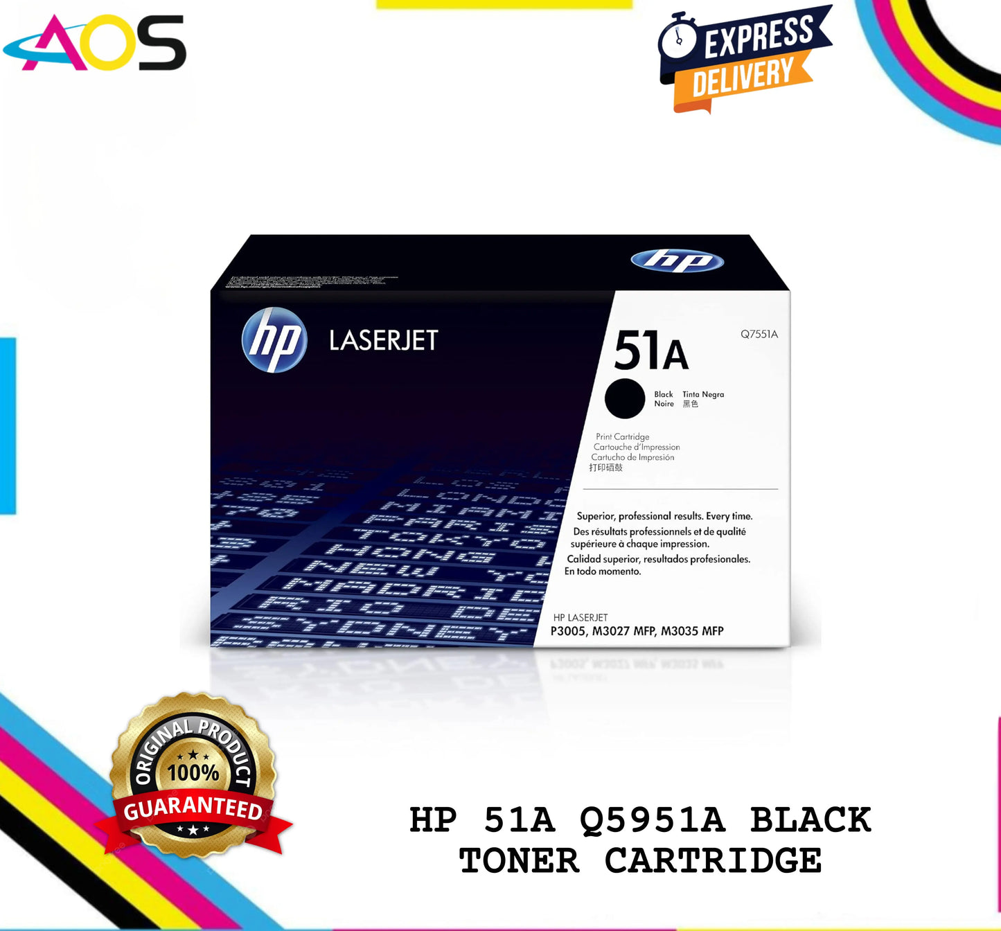 HP 51A Black Toner Cartridge