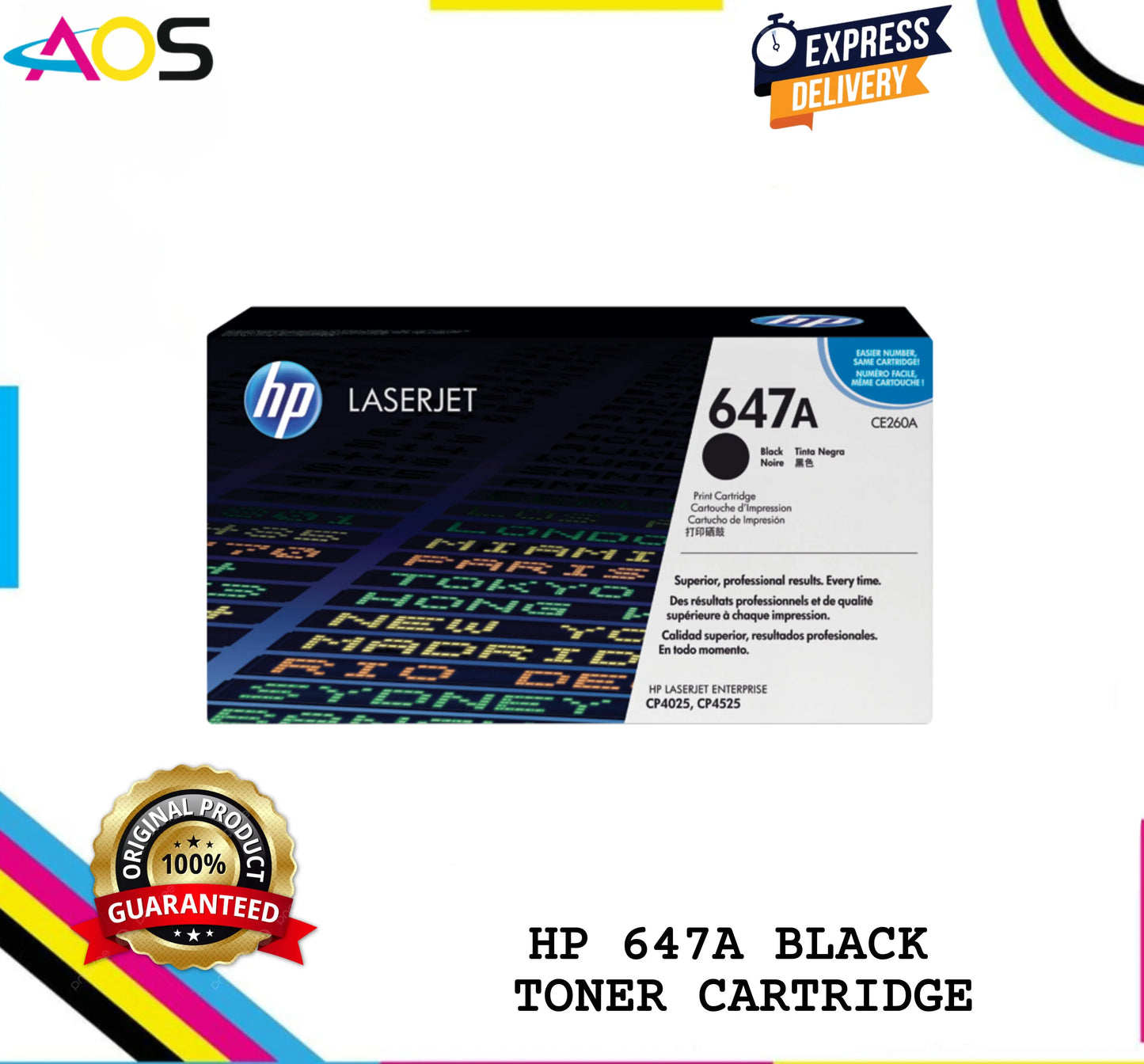 hp 647a black toner cartridge