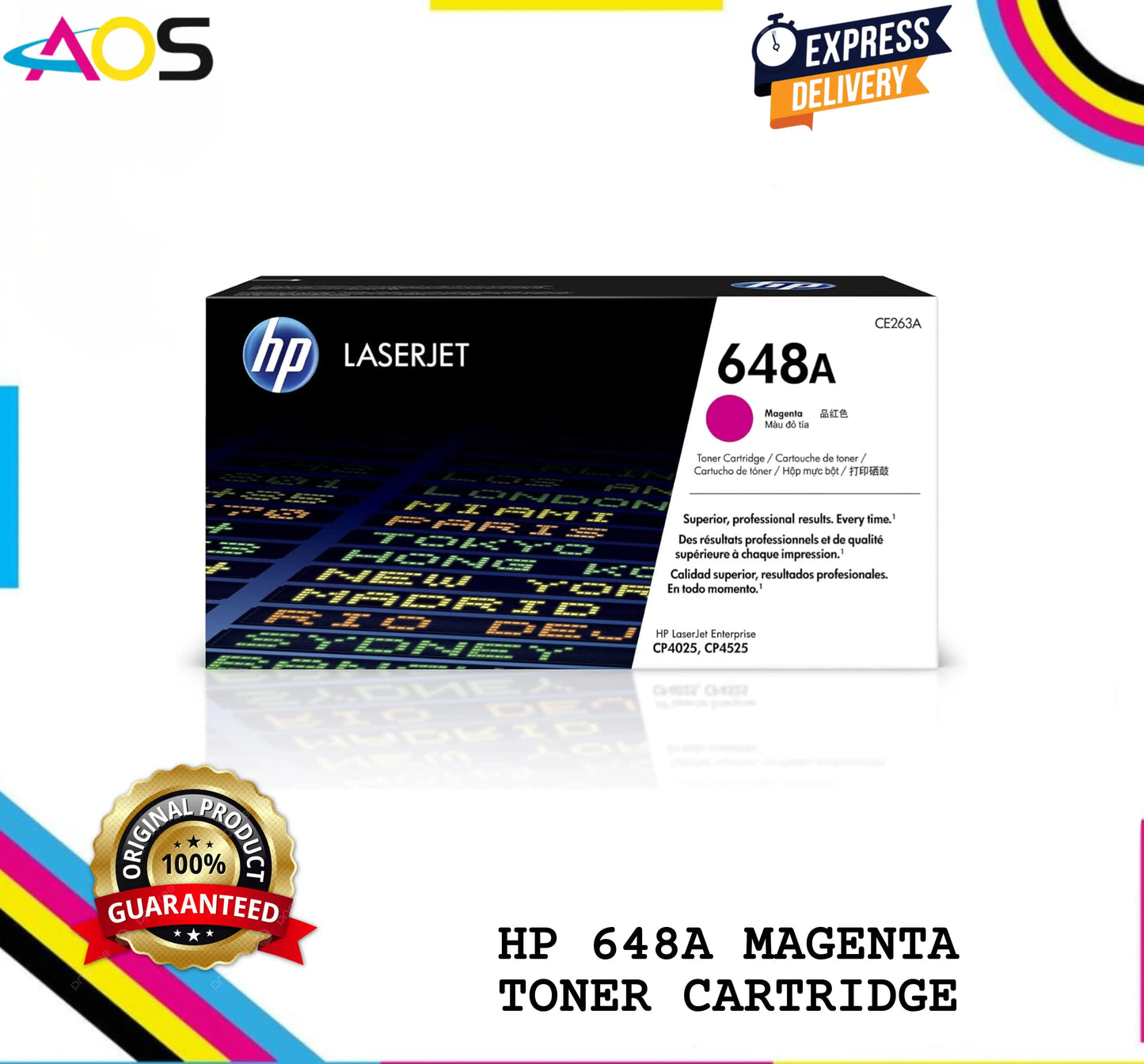 hp 648a magenta toner cartridge