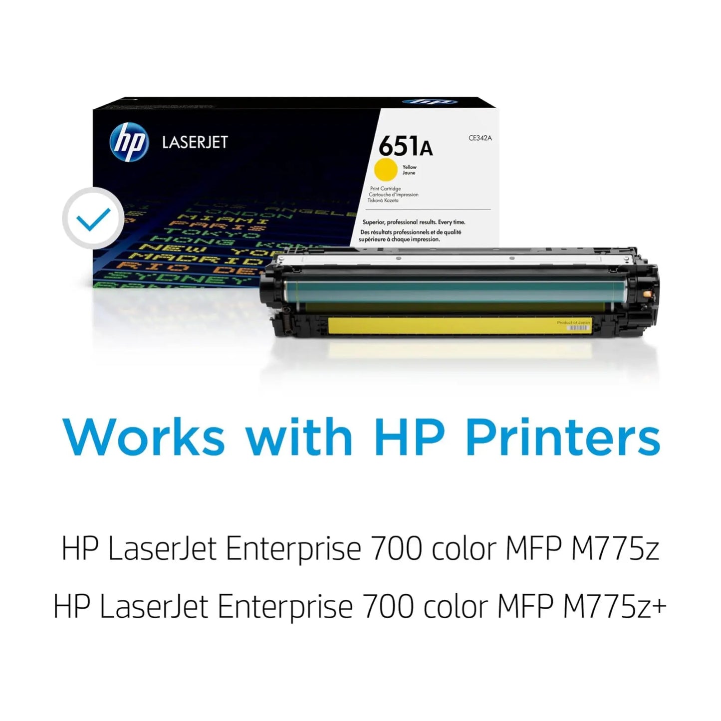 hp 651a yellow toner