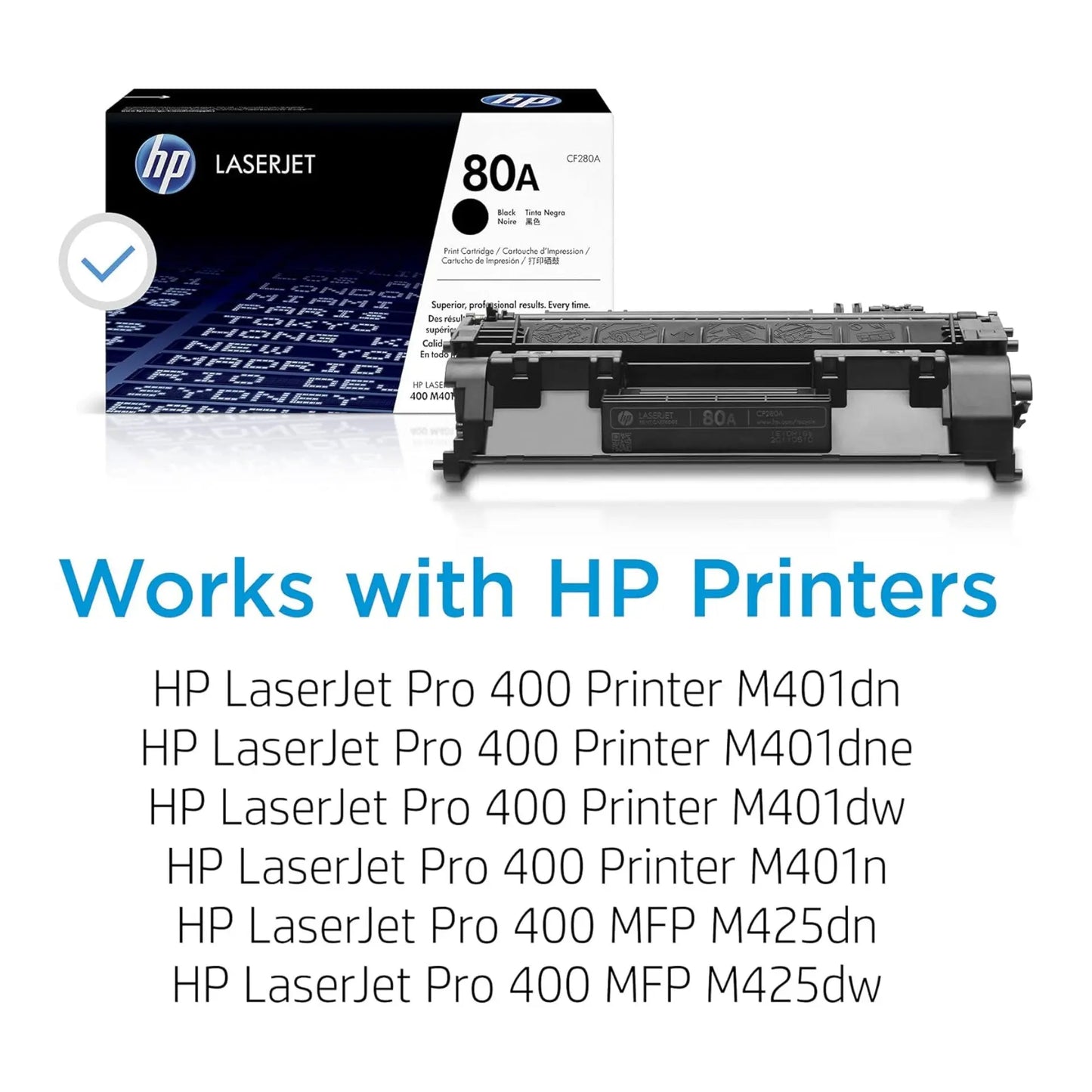 Hp 80A toner