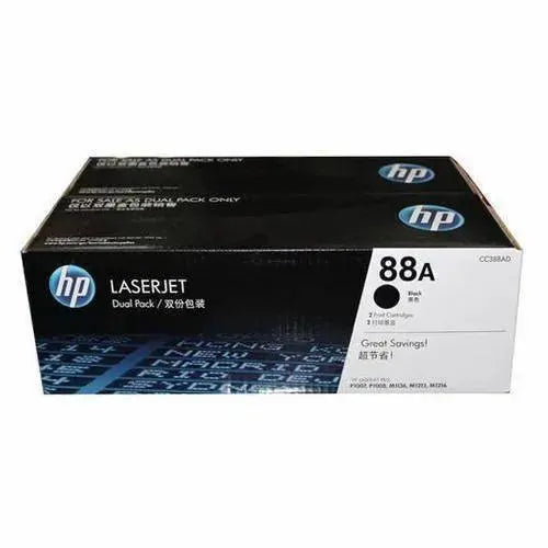 HP 88A 2 Pack Toner Cartridge