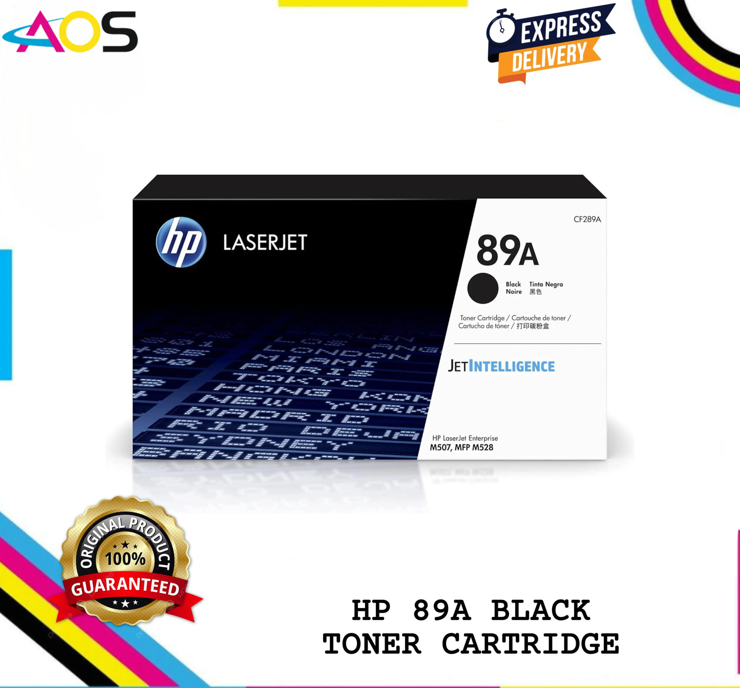 HP 89A Black Toner Cartridge