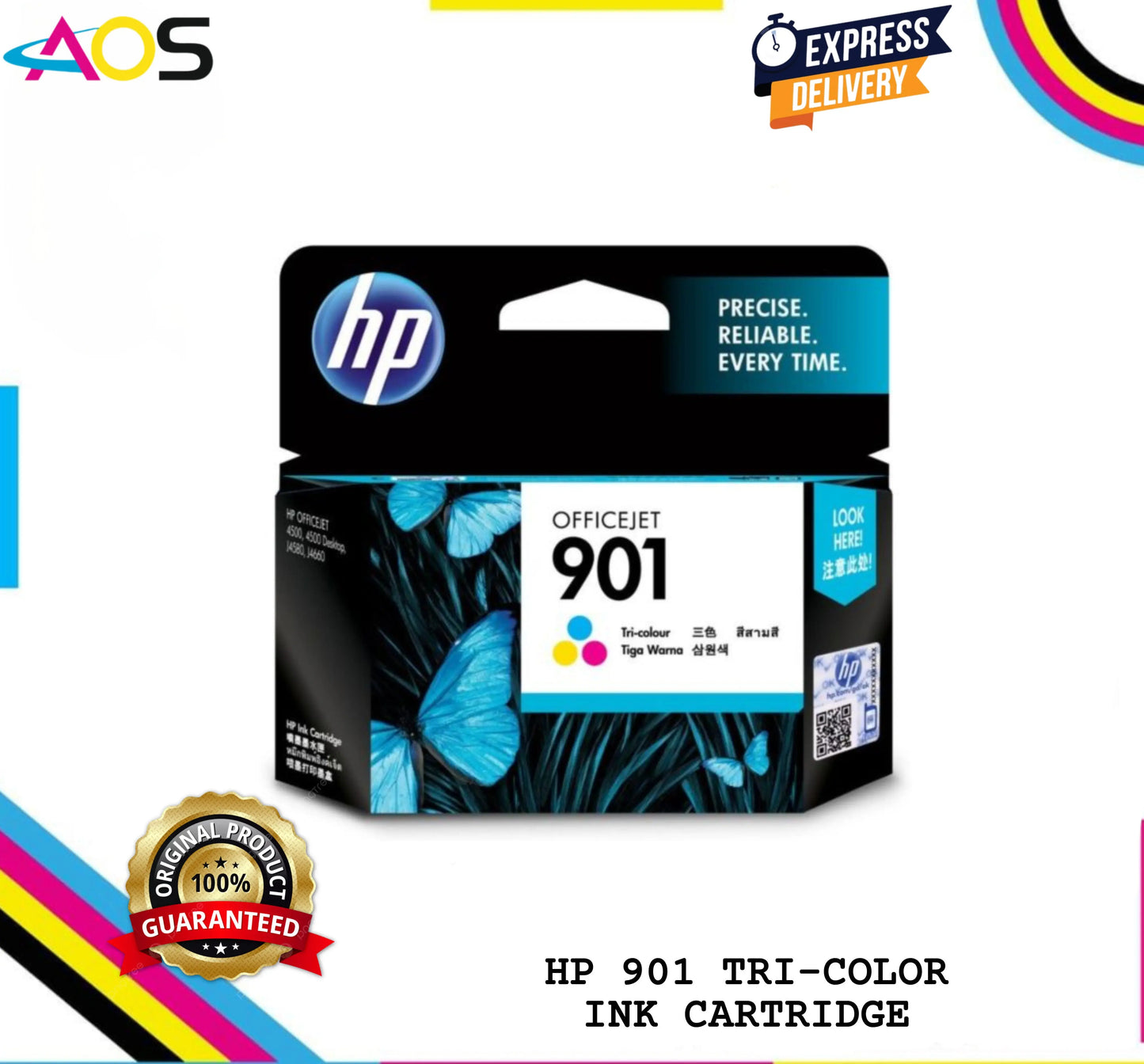 HP 901 Color Ink Cartridge