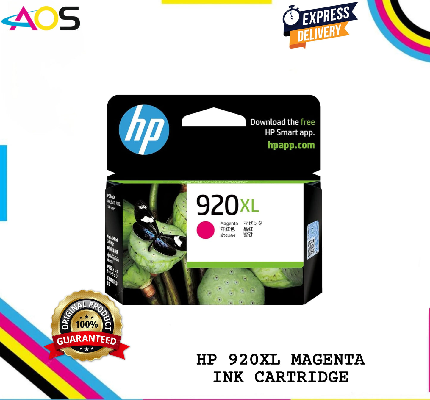 HP 920xl magenta ink cartridge