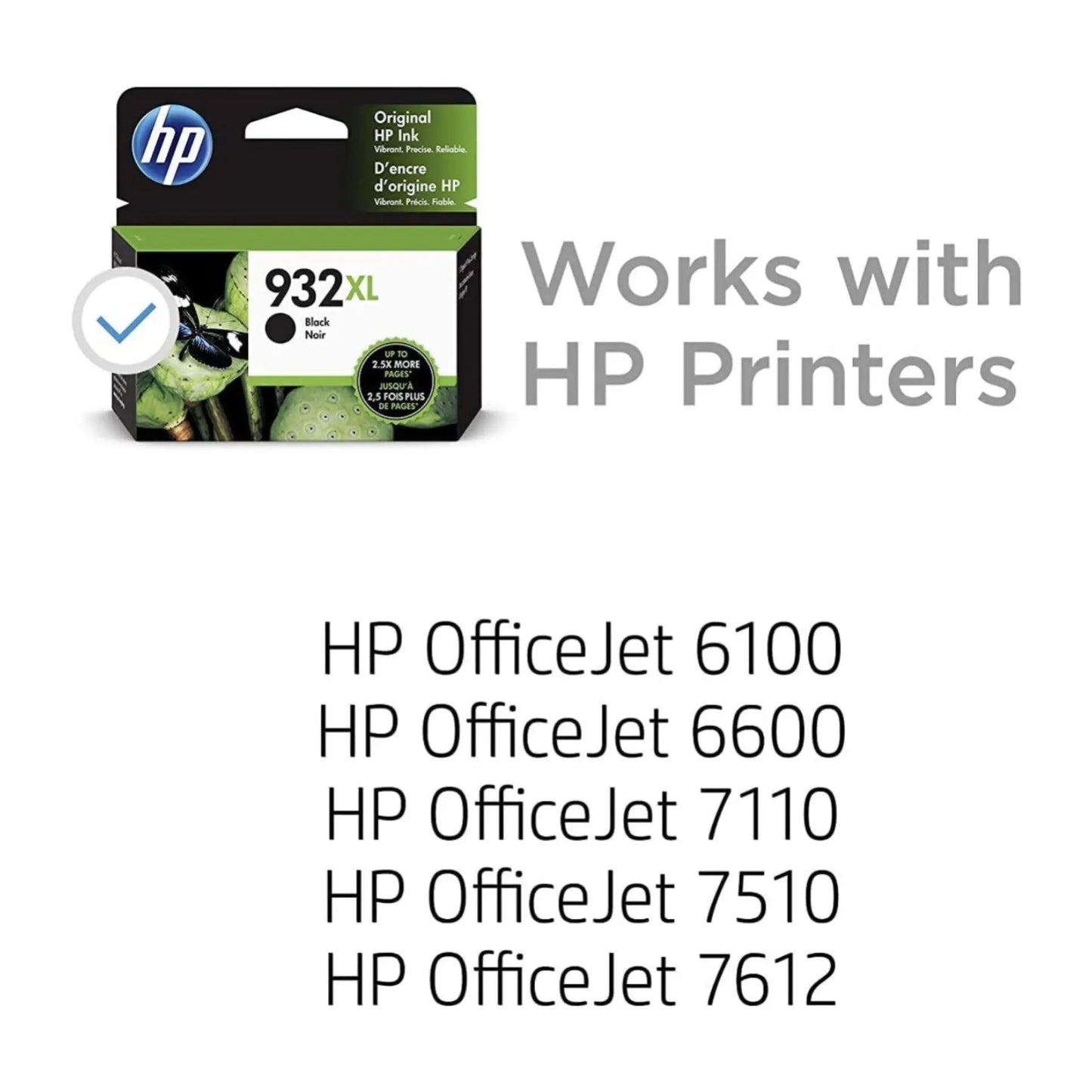 HP 932xl black