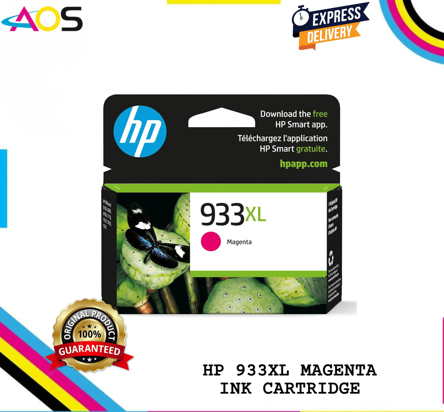 HP 933xl magenta ink cartridge