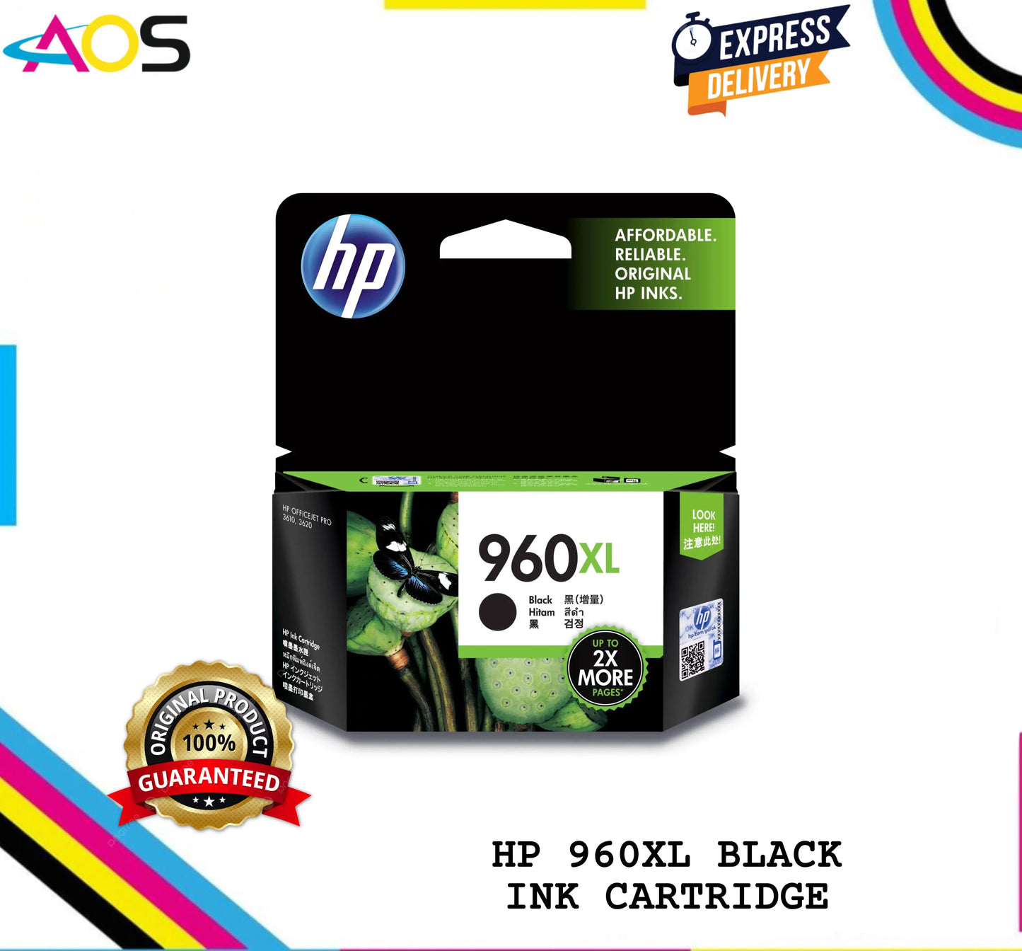 HP 960XL Black Ink Cartridge