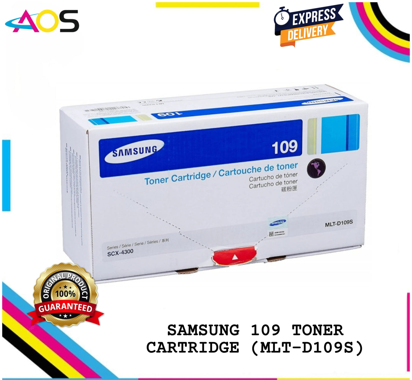 Samsung 109 MLT-D109s Toner Cartridge Aos Cartridge