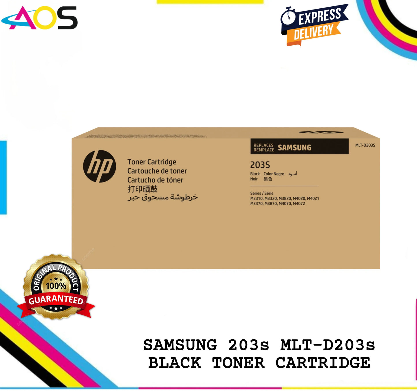 Samsung 203s MLT-D203s Toner Cartridge Aos Cartridge