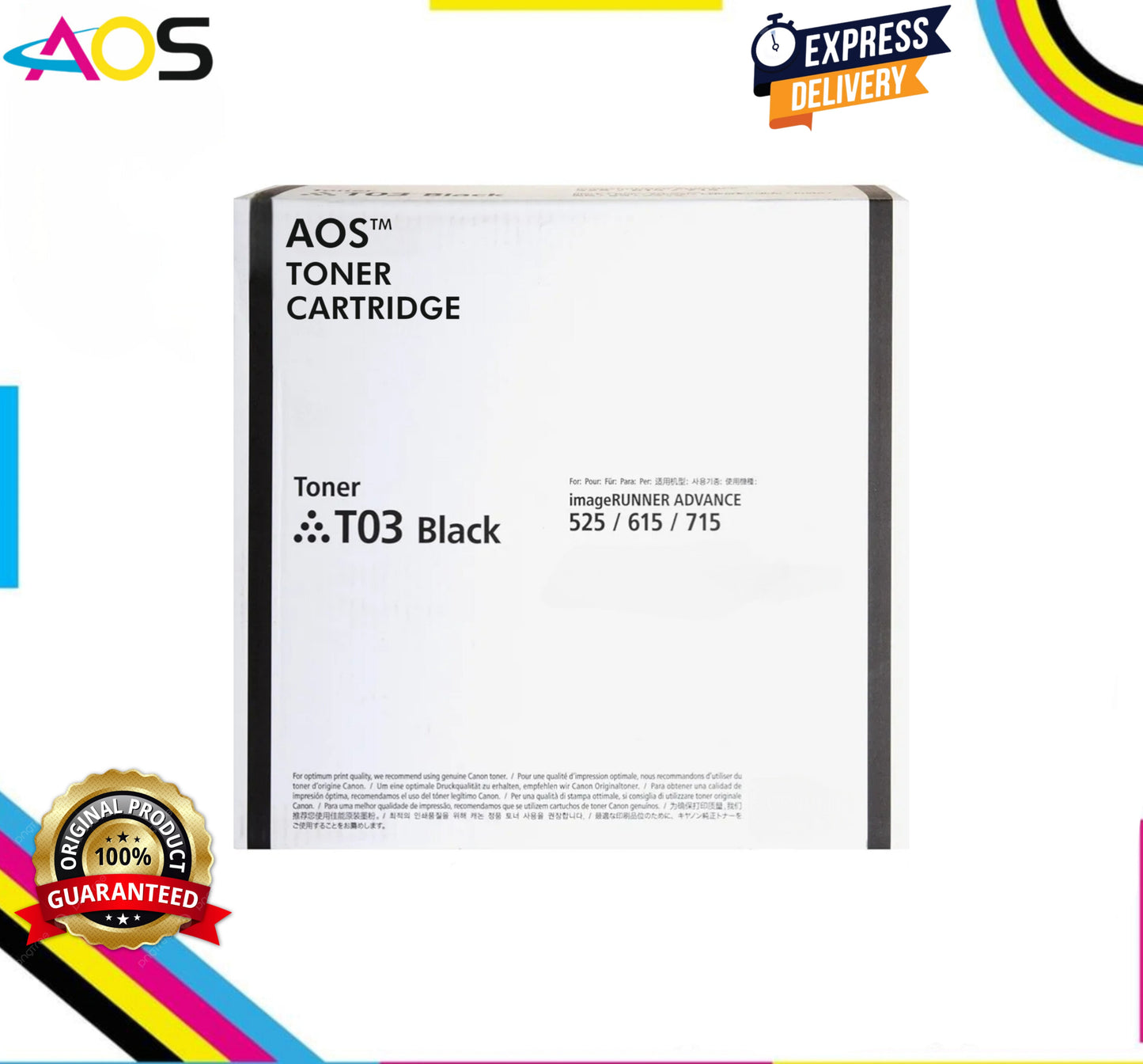 Canon T03 Black Toner Cartridge