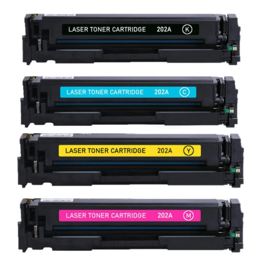 202A Toner Cartridge set cmyk