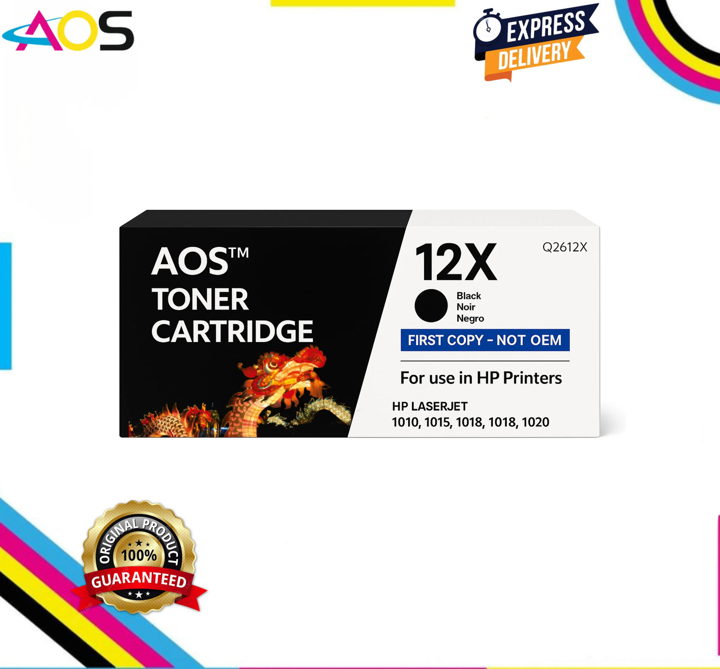 HP 12X High-yield Toner Cartridge 