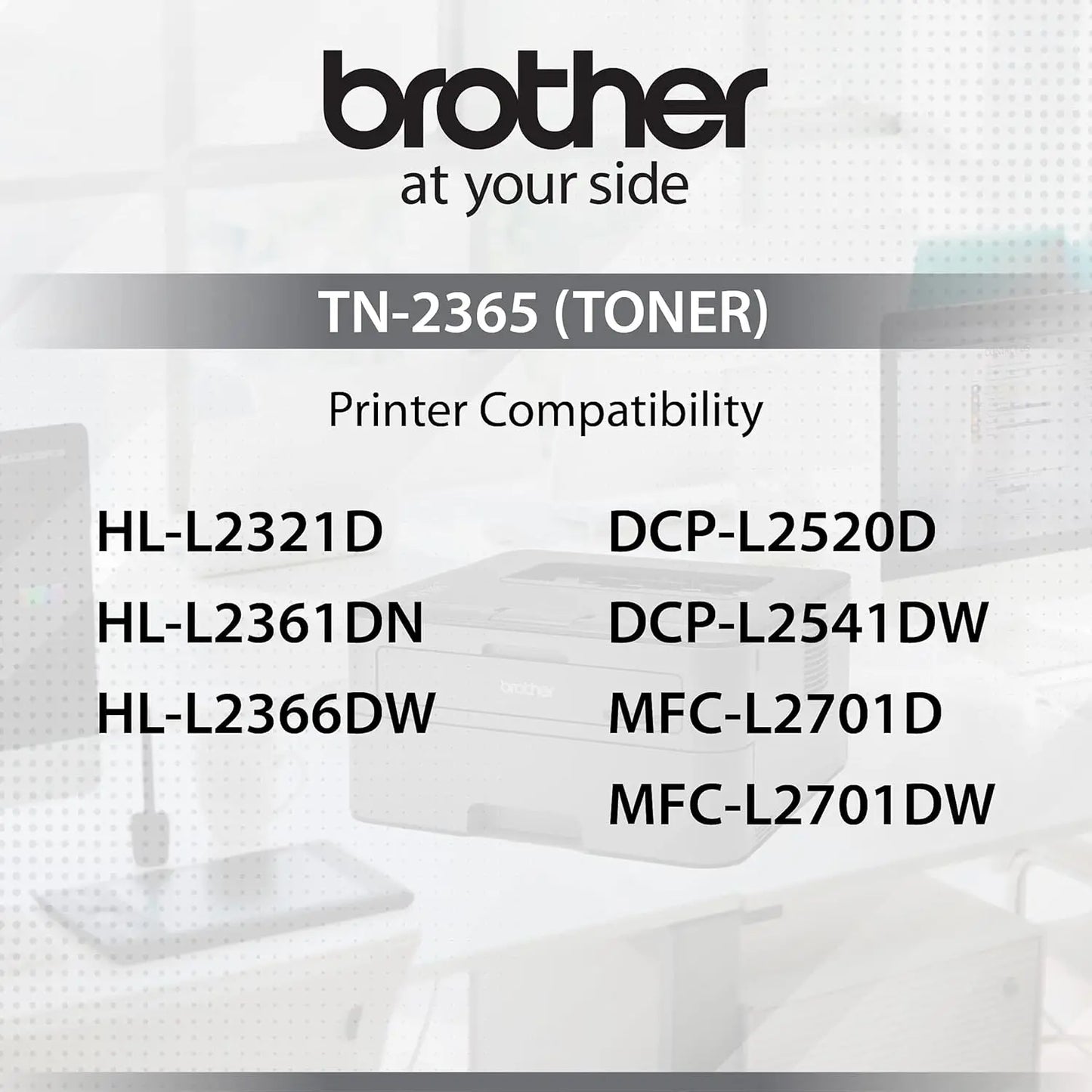 Brother TN 2365 Toner Cartridge Black Aos Cartridge