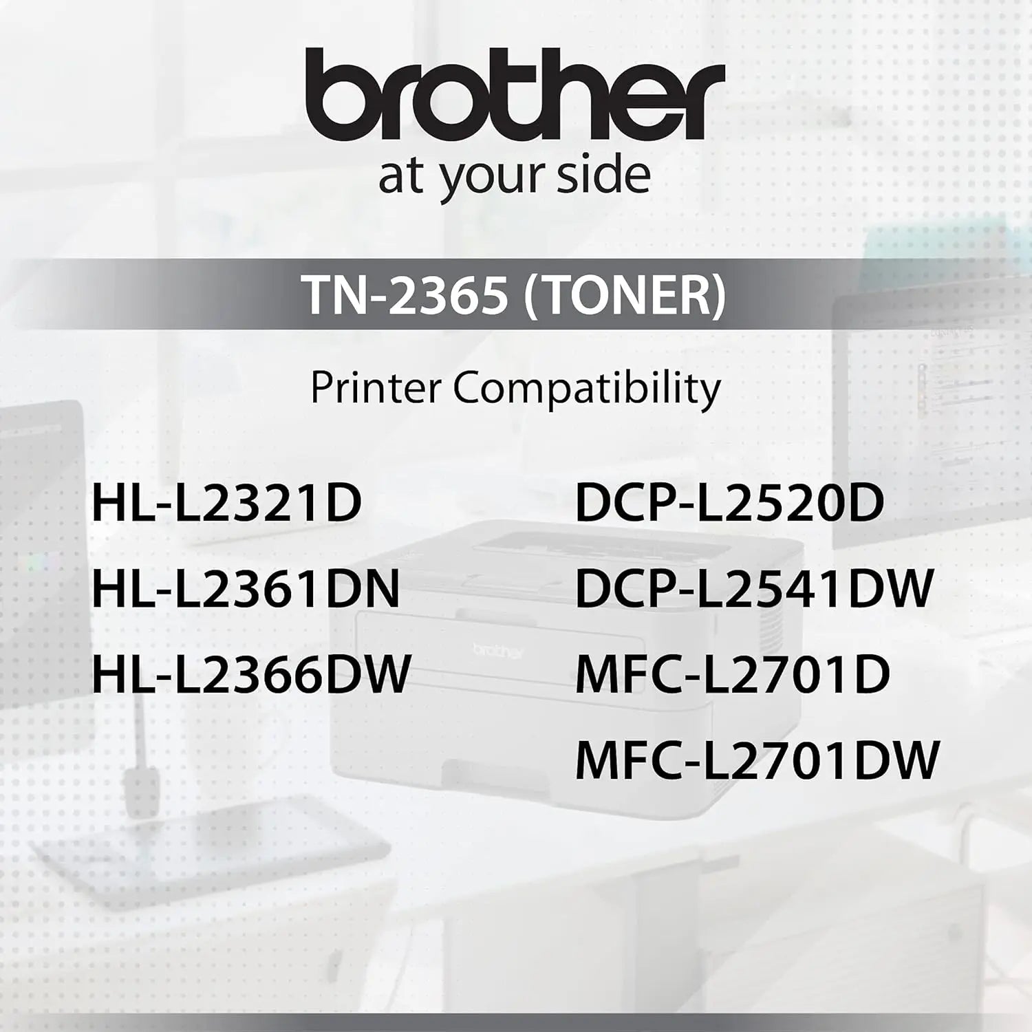 Brother TN 2365 Toner Cartridge Black Aos Cartridge