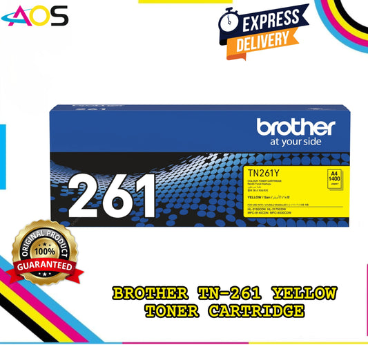 Brother Tn 261 Toner Cartridge ,Yellow Aos Cartridge