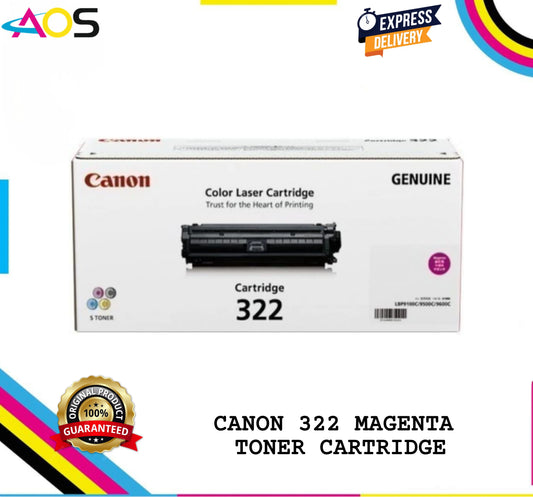 Canon 322 magenta toner cartridge