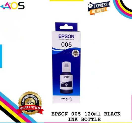 EPSON 005 120ml INK BOTTLE BLACK - AOS Cartridge