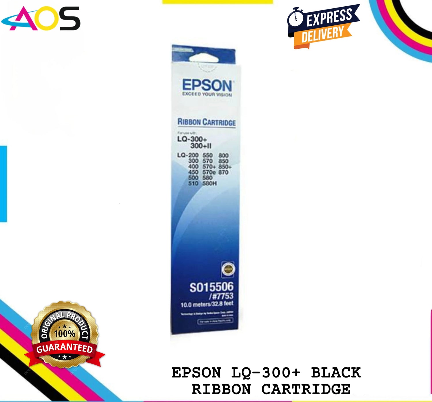 Epson lq-300+ ribbon cartridge AOS Cartridge