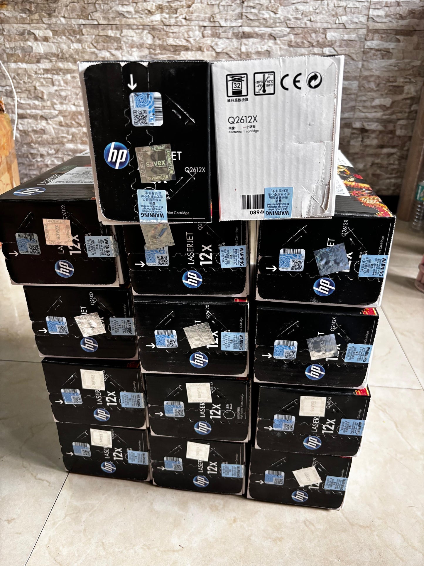 HP 12X High Yield Toner Cartridge Aos Cartridge