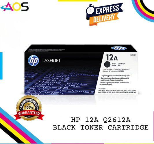HP 12A LASERJET TONER CARTRIDGE Aos Cartridge