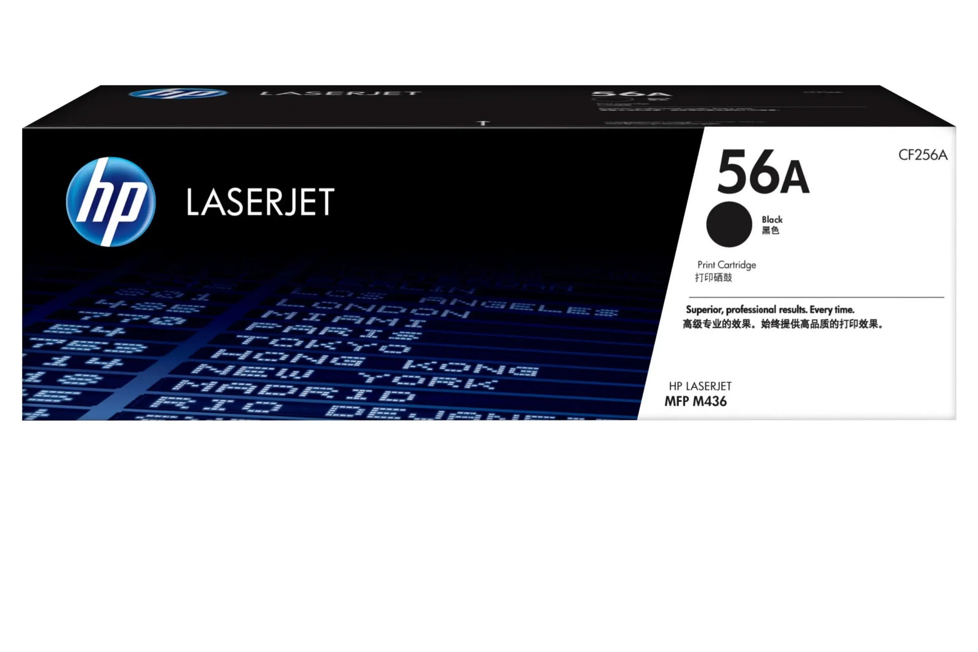 HP 56A Black Original Laserjet Toner Cartridge (CF256A) Aos Cartridge