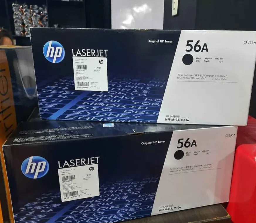HP 56A Black Original Laserjet Toner Cartridge (CF256A) Aos Cartridge