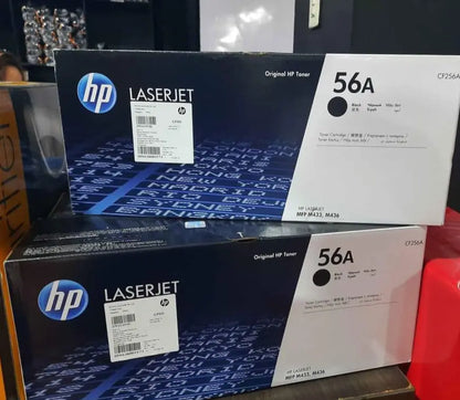 HP 56A Black Original Laserjet Toner Cartridge (CF256A) Aos Cartridge