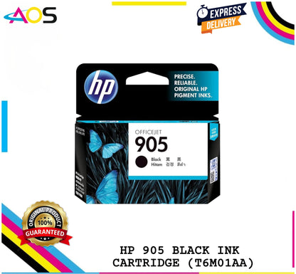 HP 905 Black Ink Cartridge Aos Cartridge