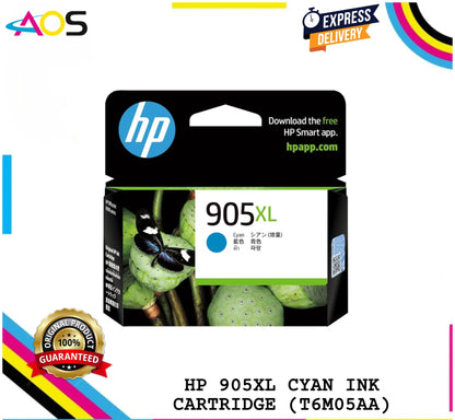 HP 905XL Cyan High Yield Ink Cartridge Aos Cartridge
