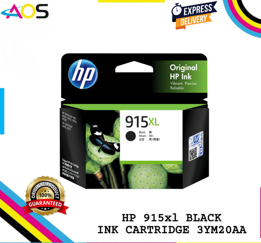 Hp 915xl black ink cartridge 