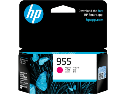 HP 955 Magenta Ink Cartridge Aos Cartridge