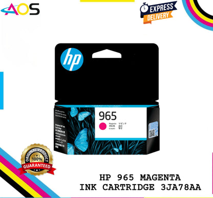 Hp 965 magenta ink cartridge 