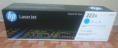 HP 222A Cyan Laserjet Toner Cartridge W2221A Aos Cartridge