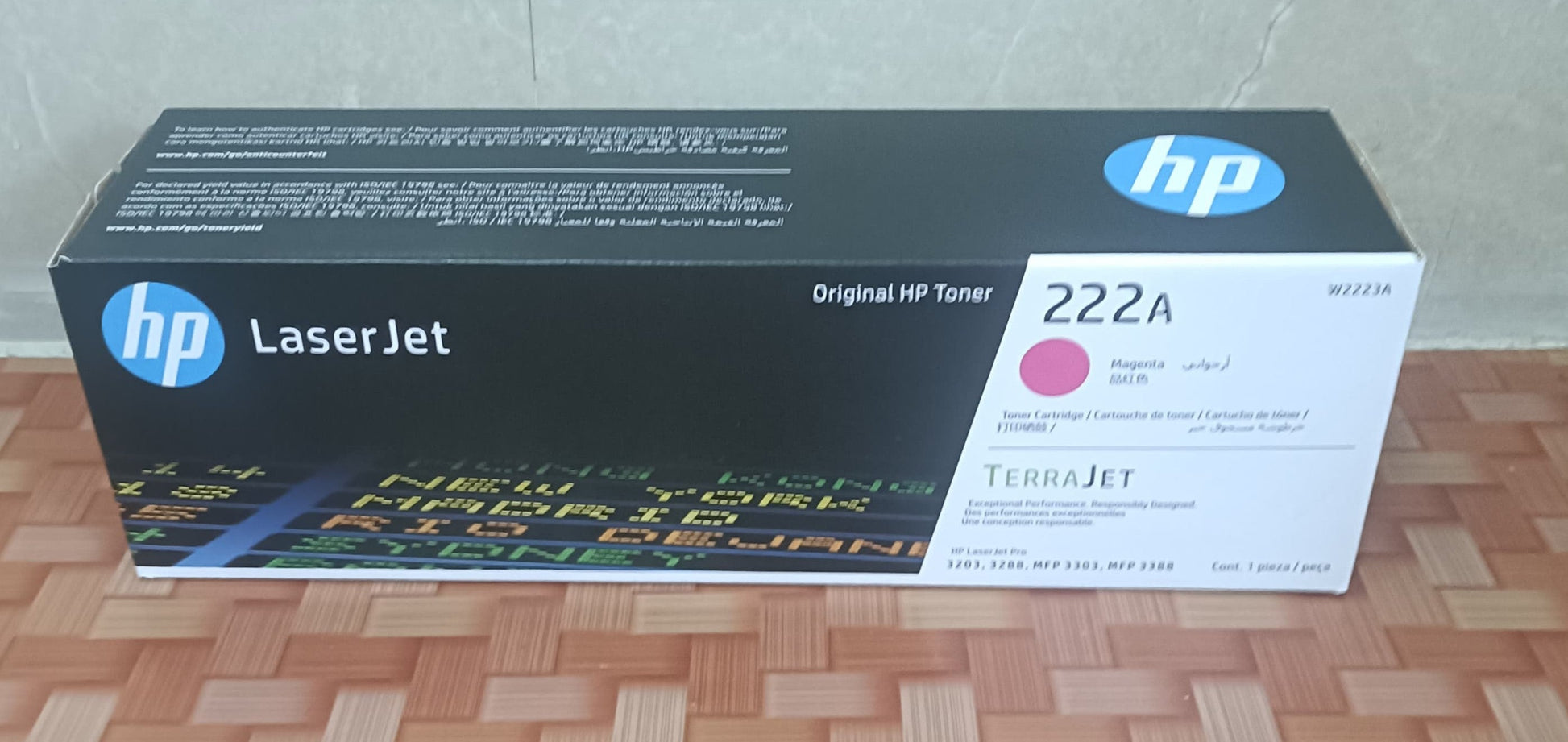 HP 222A Magenta Laserjet Toner Cartridge W2223A Aos Cartridge