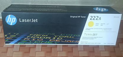 HP 222A Yellow Laserjet Toner Cartridge W2222A Aos Cartridge