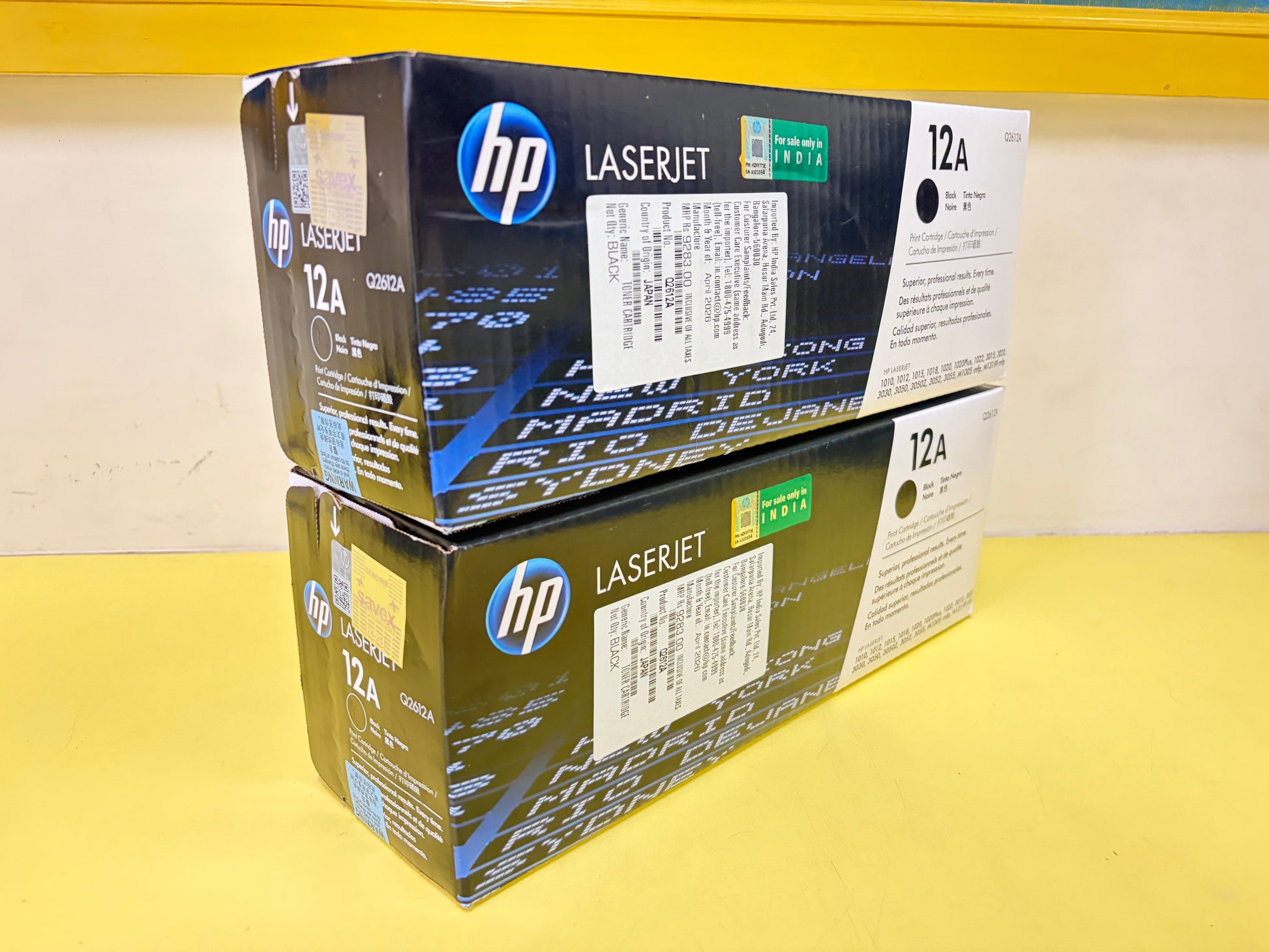 HP 12A Black Toner Cartridge (Q2612A) Aos Cartridge