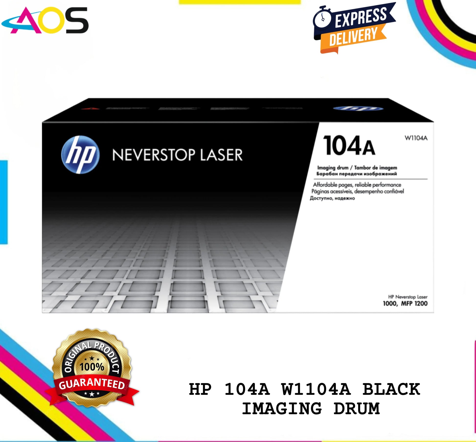 HP 104A Black Imaging Drum unit 