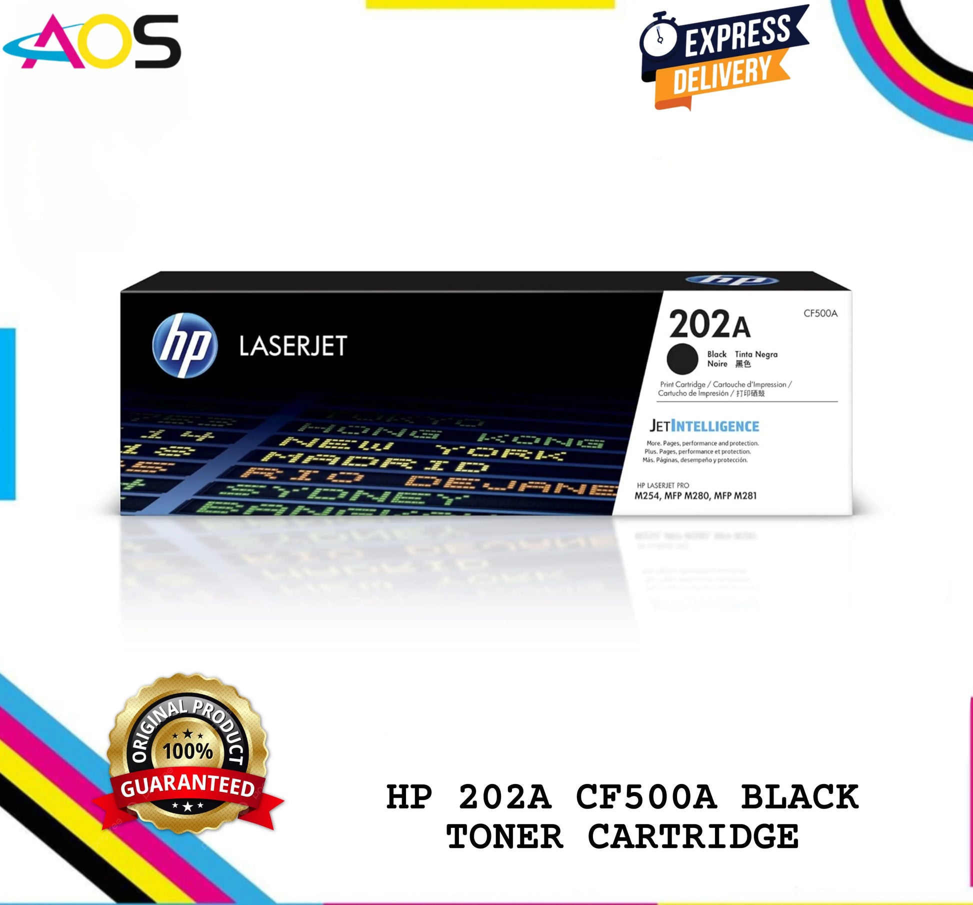 HP 202A Black Toner Cartridge 